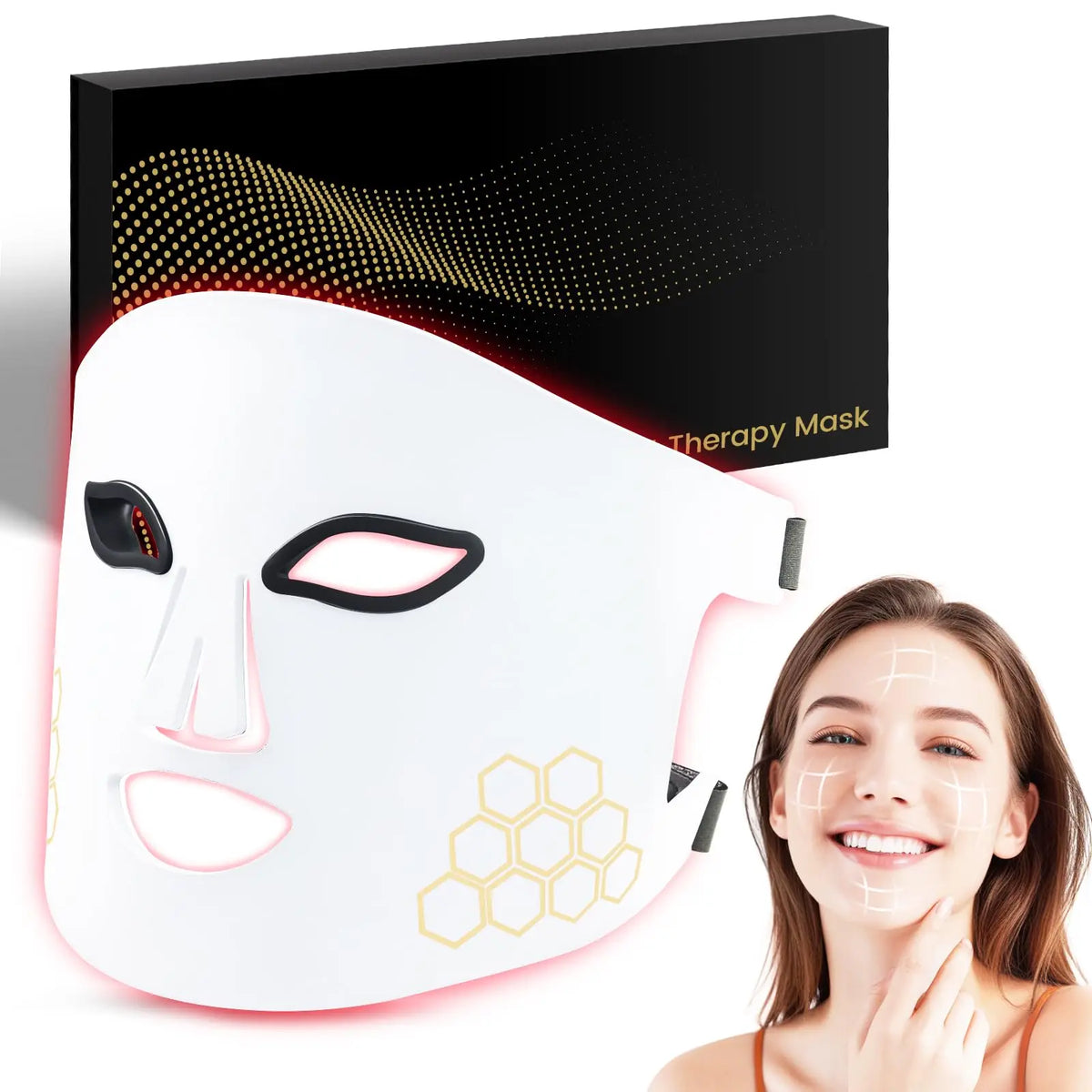 Hello Face LED Light Therapy Face Mask