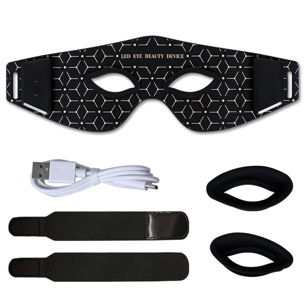 LED Red Light Therapy Eye Mask Device