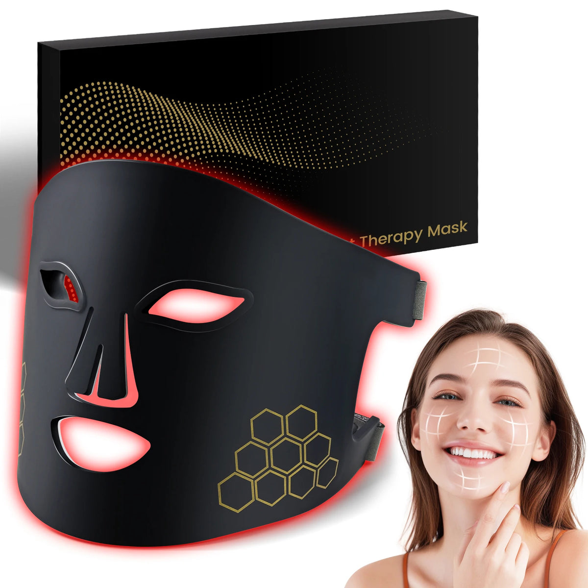 Hello Face LED Light Therapy Face Mask