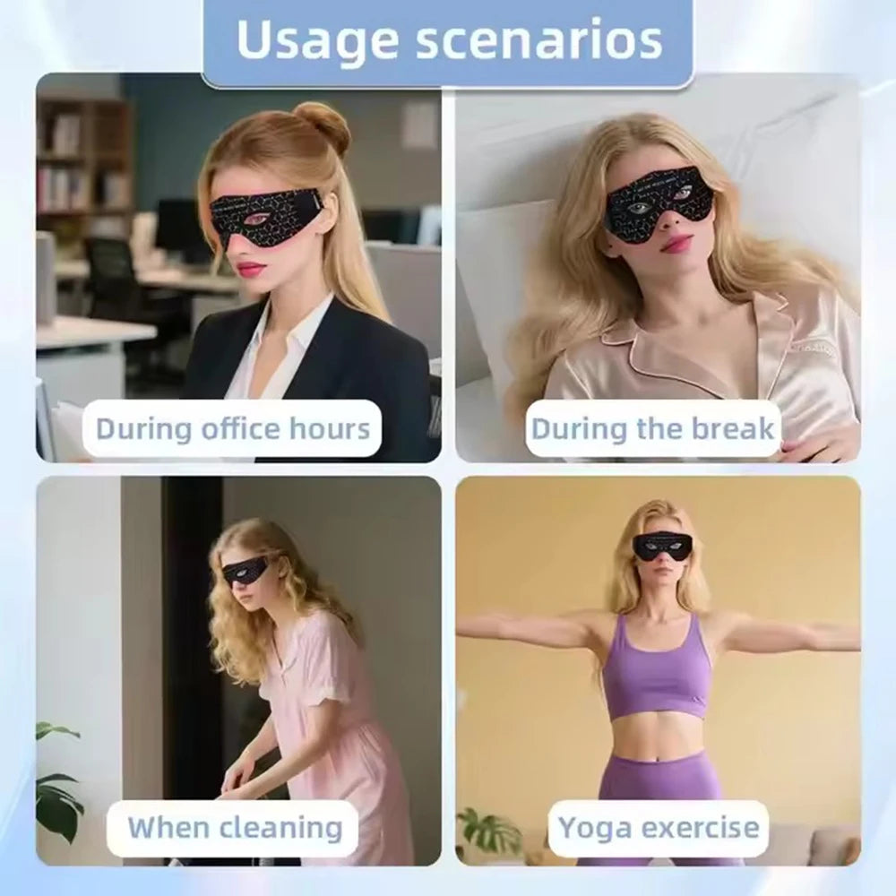 LED Red Light Therapy Eye Mask Device
