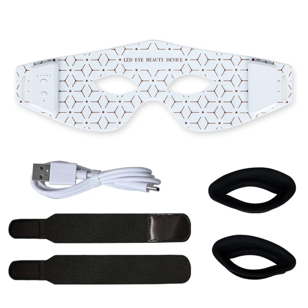 LED Red Light Therapy Eye Mask Device
