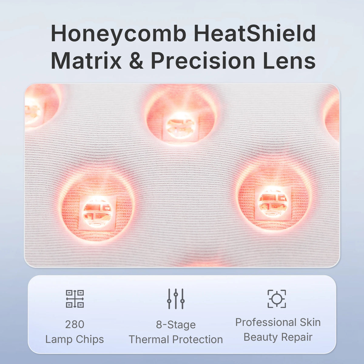 Wireless Red & Infrared Light Face Mask